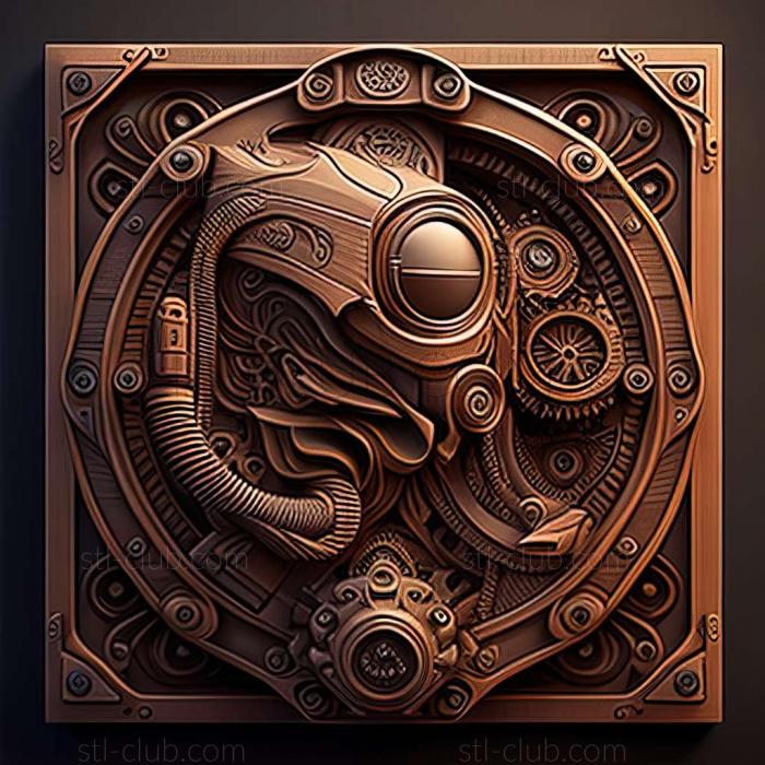 3D model steam punk (STL)